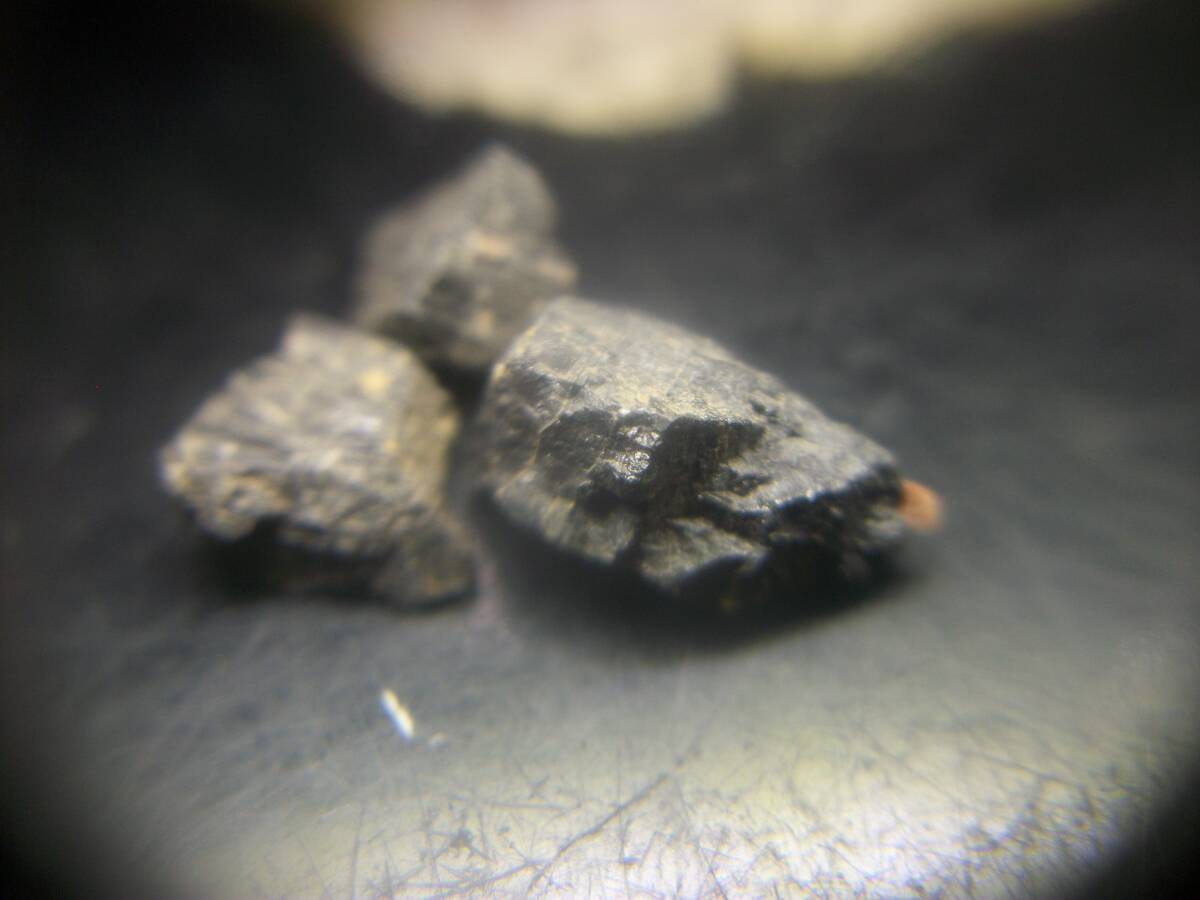 国産鉱物 福島県 石川町塩沢 チタン鉄鉱 イルメナイト 単結晶 セット 定型外発送拍卖