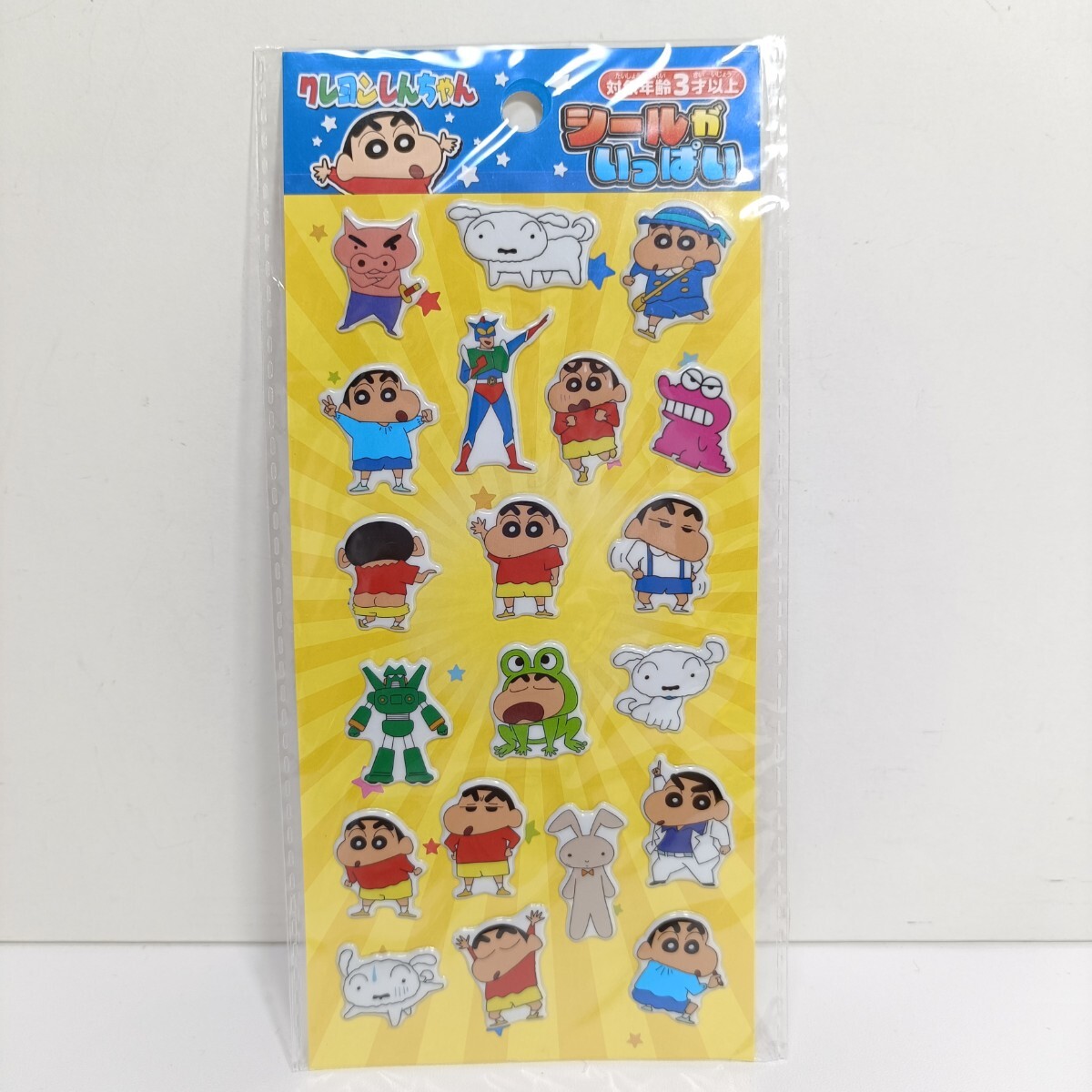 トキワ商事 クレヨンしんちゃん シールがいっぱい ぷっくりシール ステッカー 未使用品 拍卖