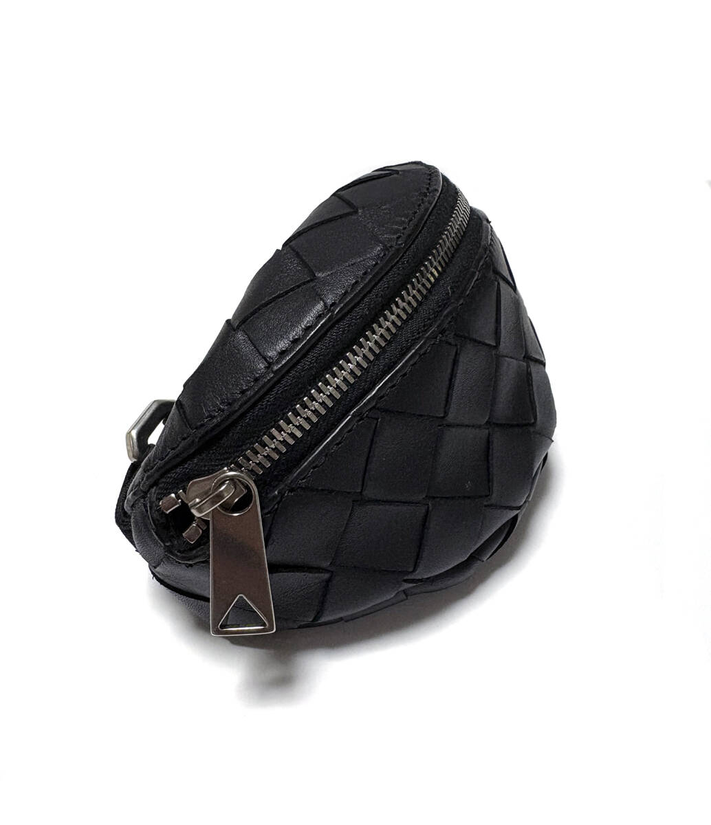美品 BOTTEGA VENETA ボッテガヴェネタ リストポーチ イントレチャート ブラック 黒 アームポーチ ヴァレクストラ Valextra ポーチ バッグ拍卖