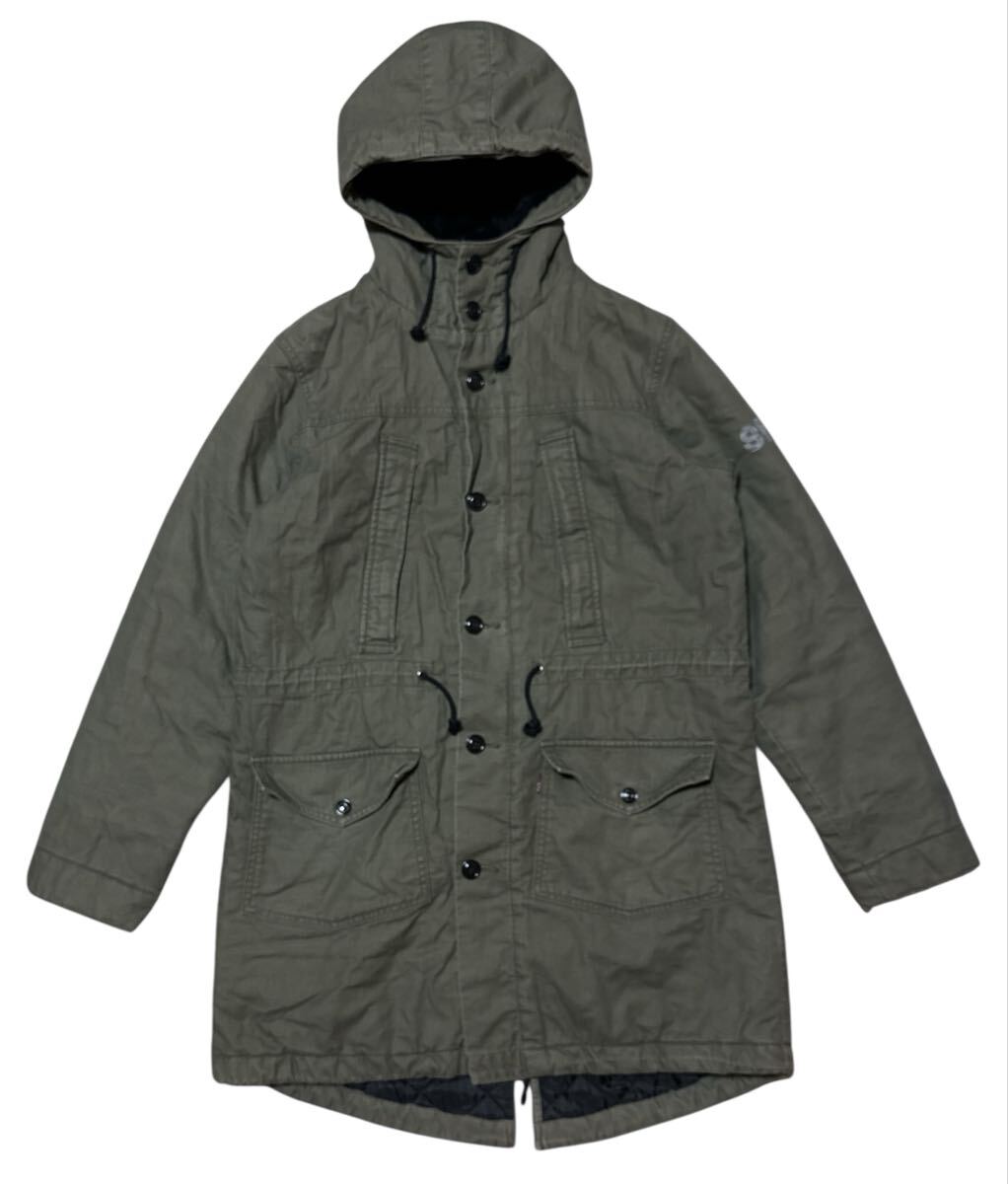 ▲ LEVI'S リーバイス ▲ ステンシルプリント ミリタリー フライトジャケット N3-B N3B カーキ L拍卖