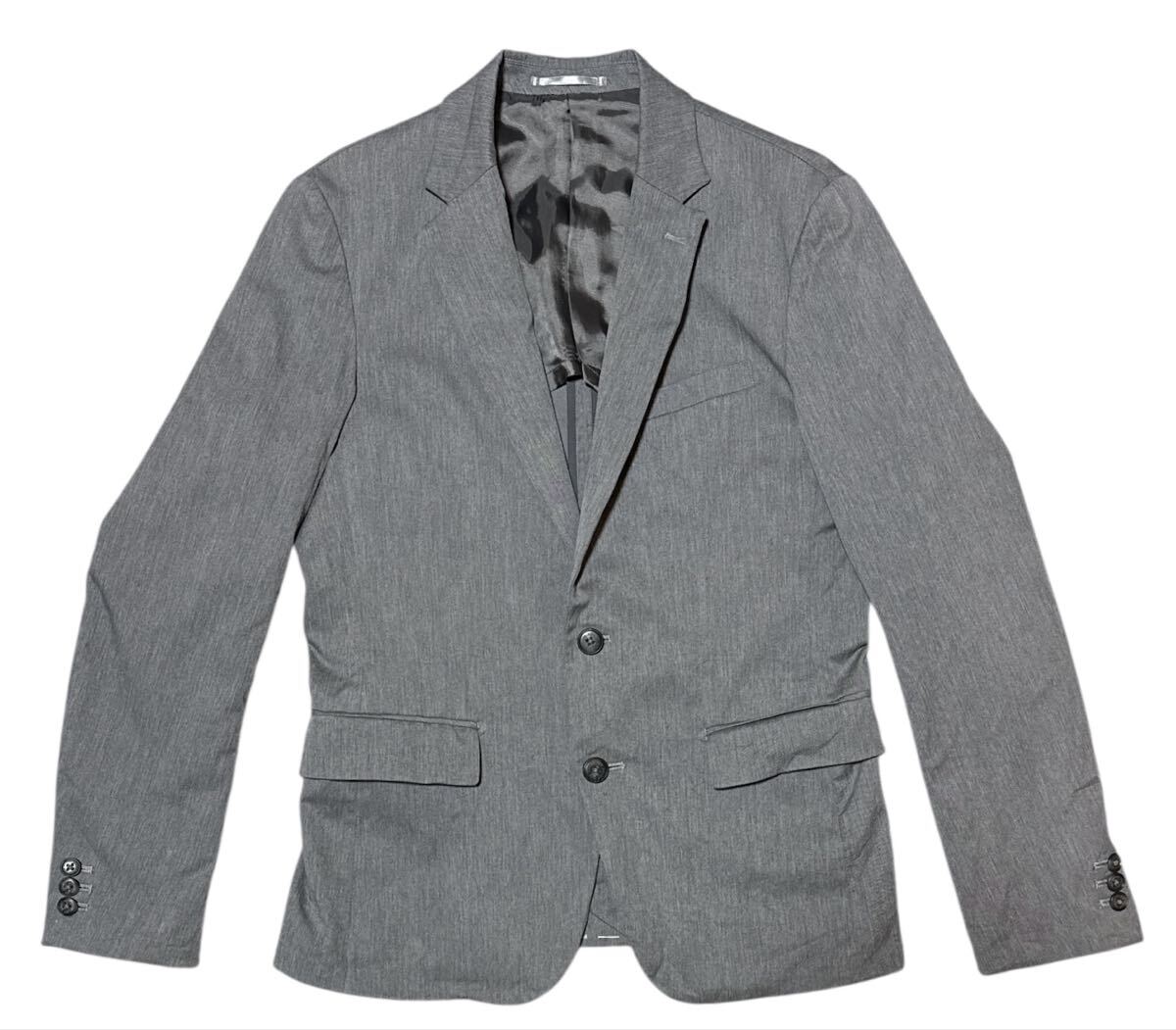 ▲ BEAMS ビームス ▲ 2釦 ストレッチ ブレザー ジャケット グレー M拍卖