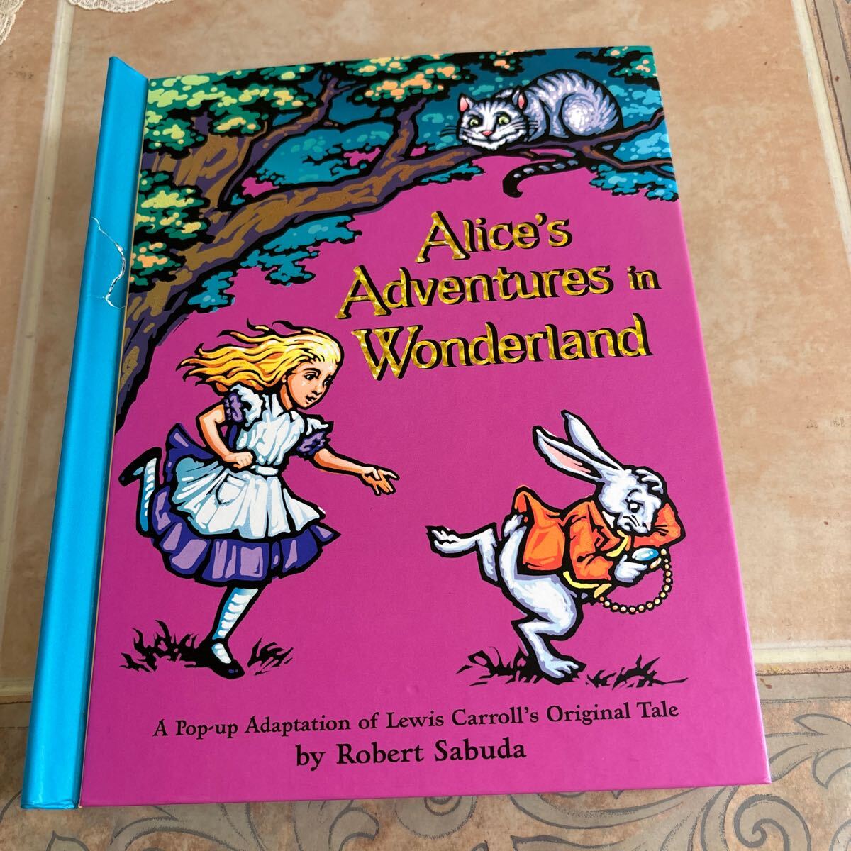 洋書仕掛け絵 不思議の国のアリス 飛び出す絵本 ロバート・サブタ 拍卖
