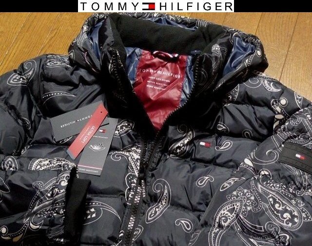 XXL日本サイズ位★新品トミーヒルフィガーUSA限定 極暖 ダウンジャケット同機能DOWN ALTERATIVE耐風耐水 防寒蓄熱拍卖
