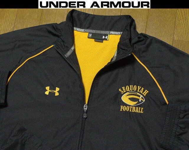 3L-4L・2XL-3XL日本サイズ位【即決送料無料】超希少 アンダーアーマー USA限定モデル1点物 美品 防風撥水 特注刺繍 ジャケット拍卖