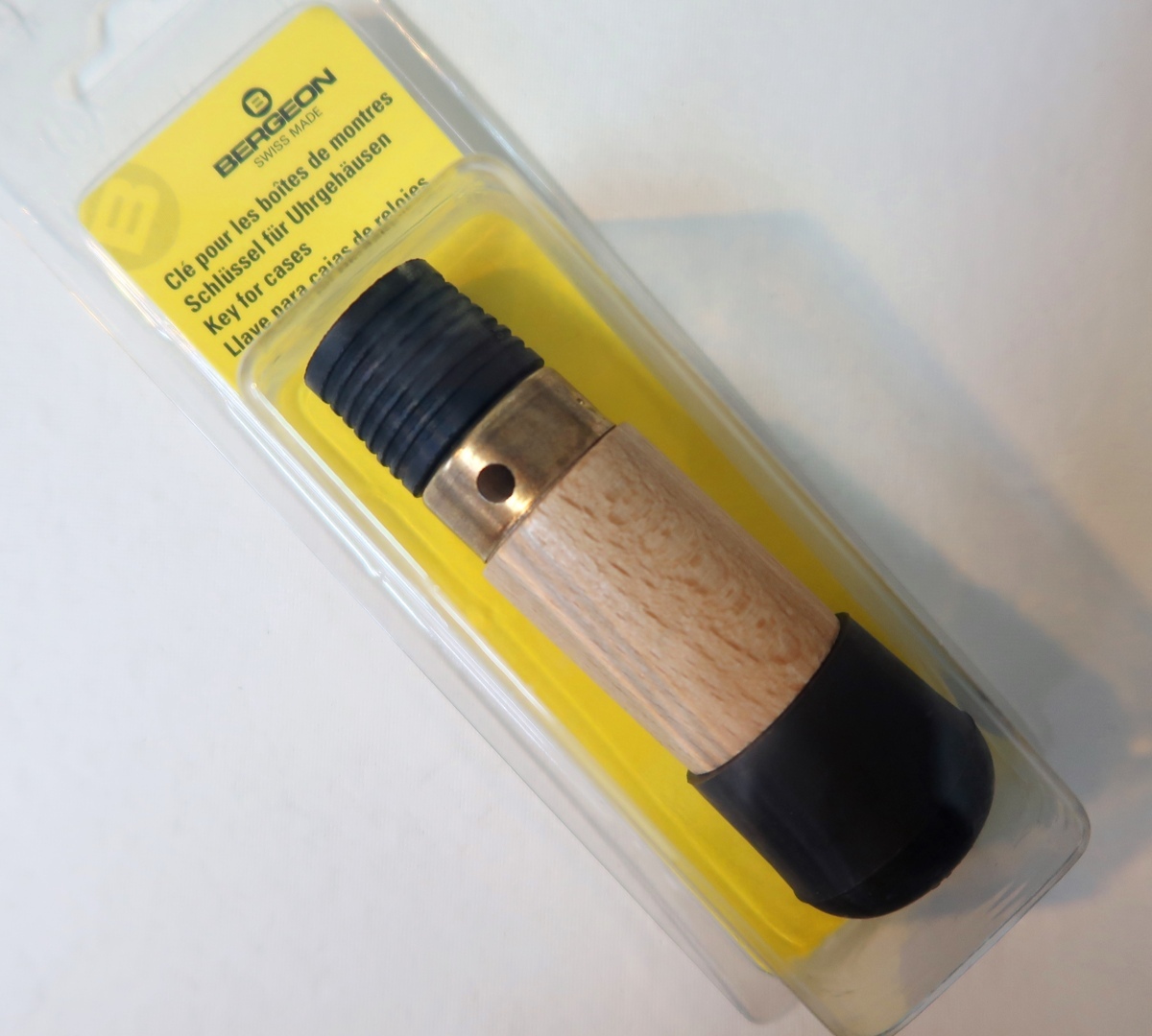 【時計修理技能士】信頼・実績 スイス BERGEON ベルジョン 人気商品スクリューバック式裏蓋開閉に!時計工具 ラバーオープナー BE2533拍卖