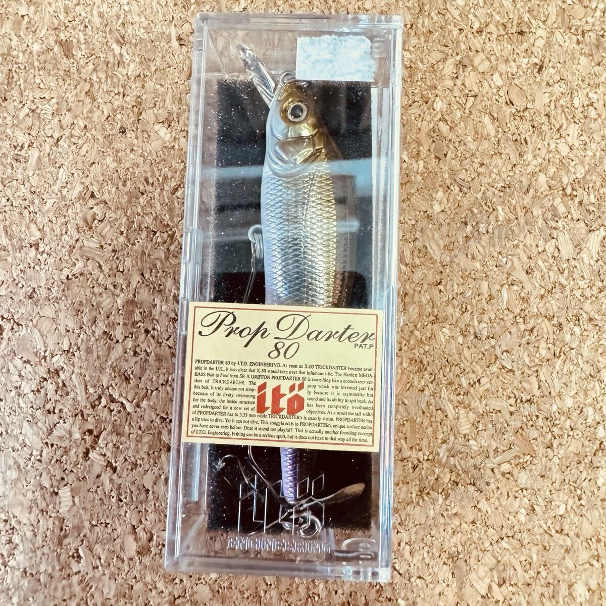 メガバス MEGABASS プロップダーター80 MG WAKASAGI 未使用品 PROP DARTER MGワカサギ ルアー拍卖