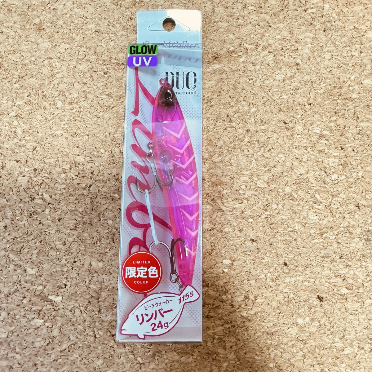 デュオ DUO ビーチウォーカーリンバー 115S 24g リミテッド 限定色 未使用品 堀田UVクリアピンクギーゴG BW LIMBER 拍卖