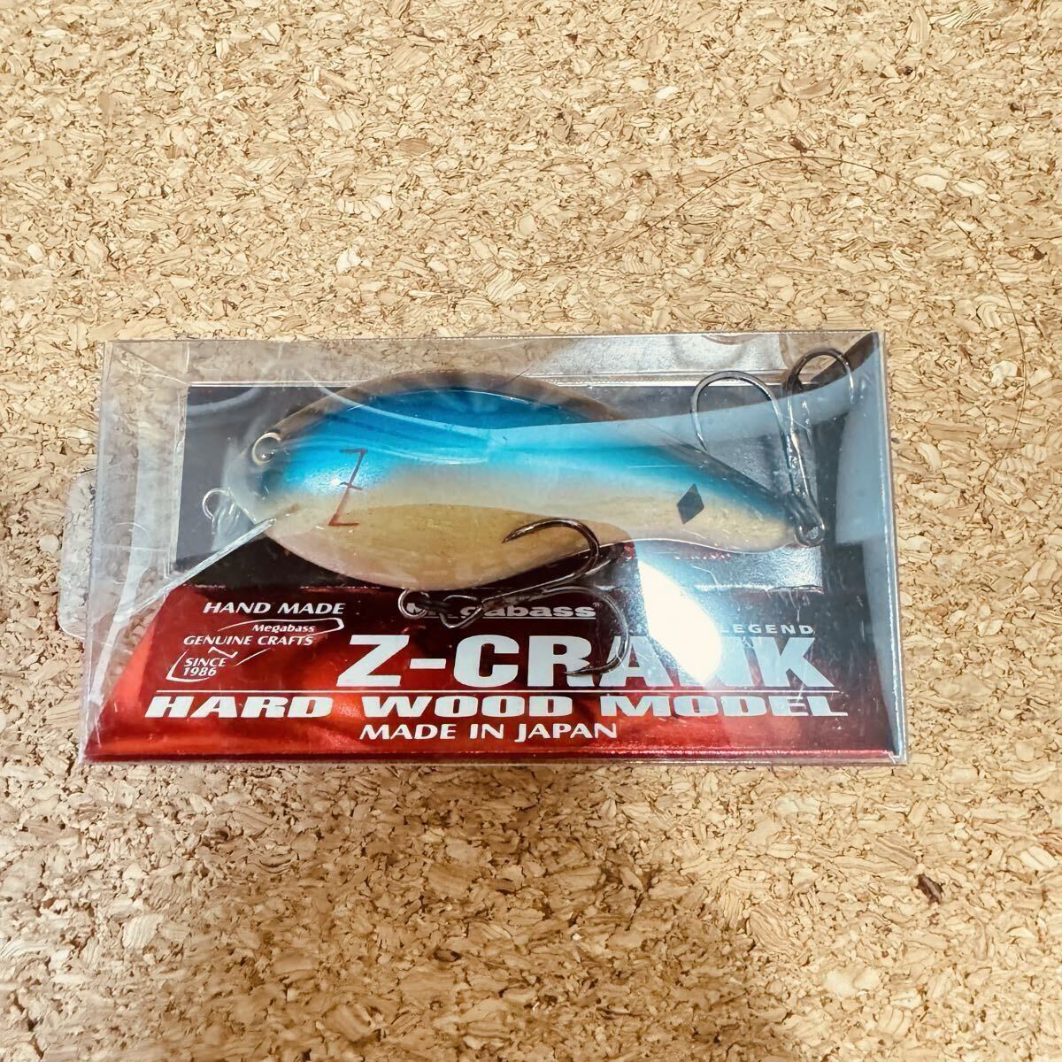 メガバス Megabass Z-クランク(RED LABEL)ブルーバックシャッド 未使用品 Z-CRANK BLUE BACK SHAD ハードウッドモデル拍卖