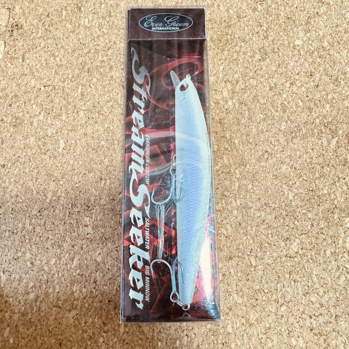 エバーグリーン インターナショナル ストリームシーカー14.5㎝ 29.5g ♯769マットパープルパール 未使用品 シーバス ルアー拍卖