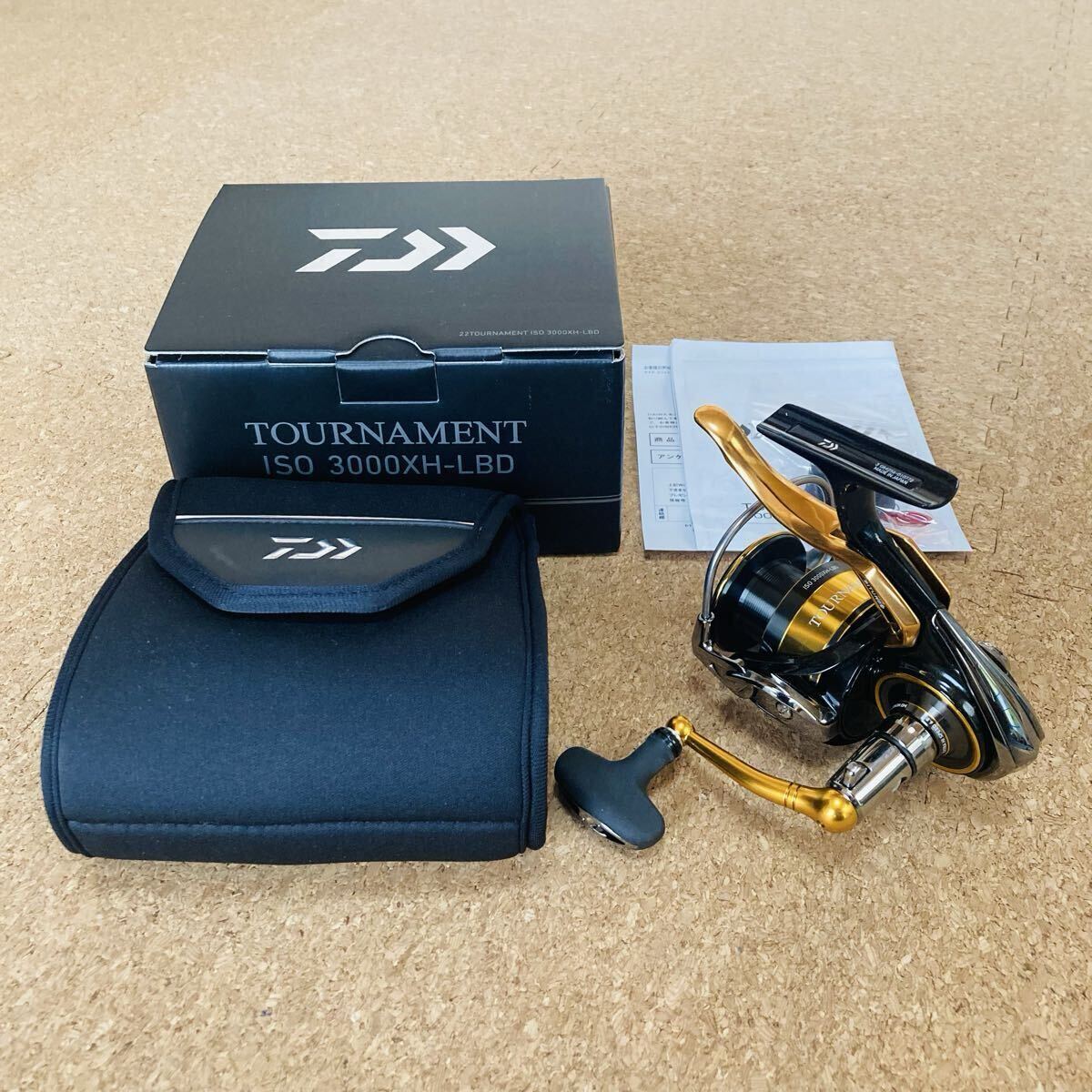 ダイワ 22トーナメントISO 3000XH-LBD レバーブレーキリール TOURNAMENT 磯 未使用品拍卖