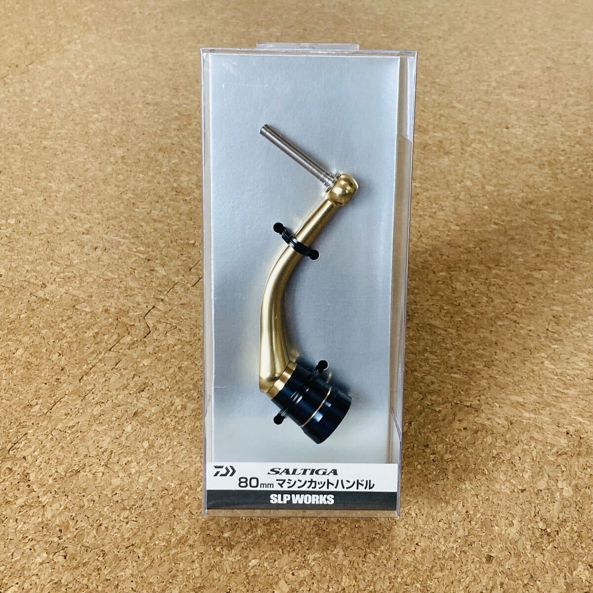 ダイワ SLP WORKS 20ソルティガ 80mm マシンカットハンドル 未使用品 SALTIGA スピニングリール 8000〜14000サイズ拍卖