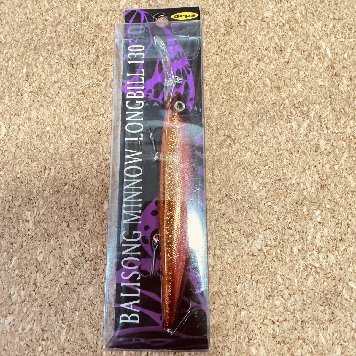 デプス deps バリソンミノーロングビル 130 ♯30 ガーネット スローフローティング 130㎜ 26.5g 未使用品 BALISONG MINNOW LONGBILL 拍卖