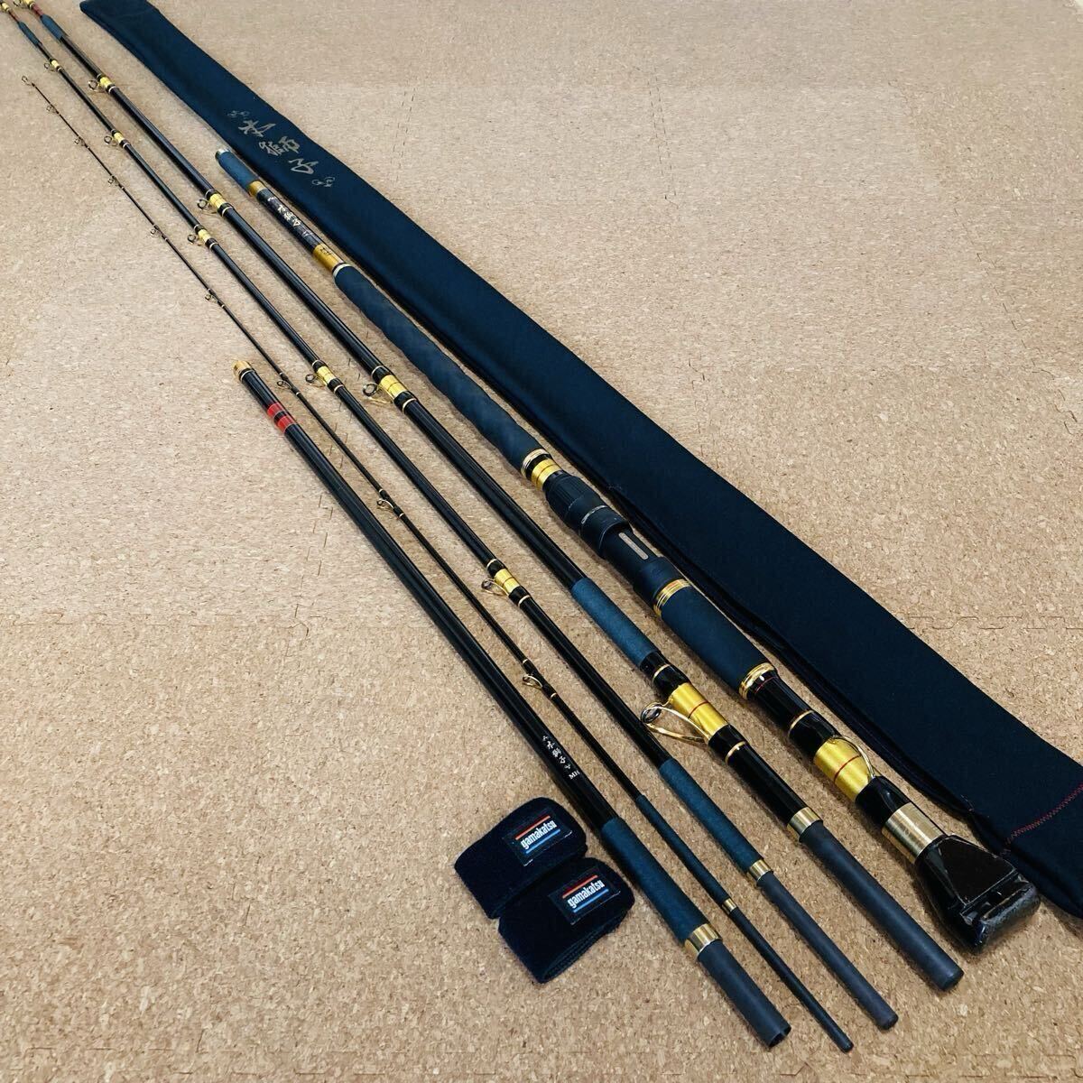 がまかつ がま石 本獅子 MH565 並継 底物 イシダイ ホンジシ拍卖