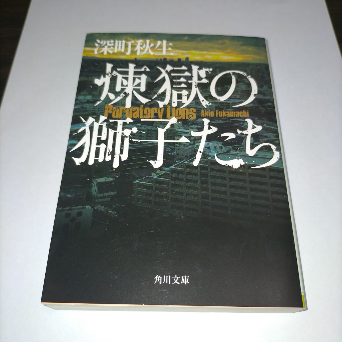 煉獄の獅子たち (角川文庫 ふ40-2) 深町秋生/〔著〕 保管u拍卖