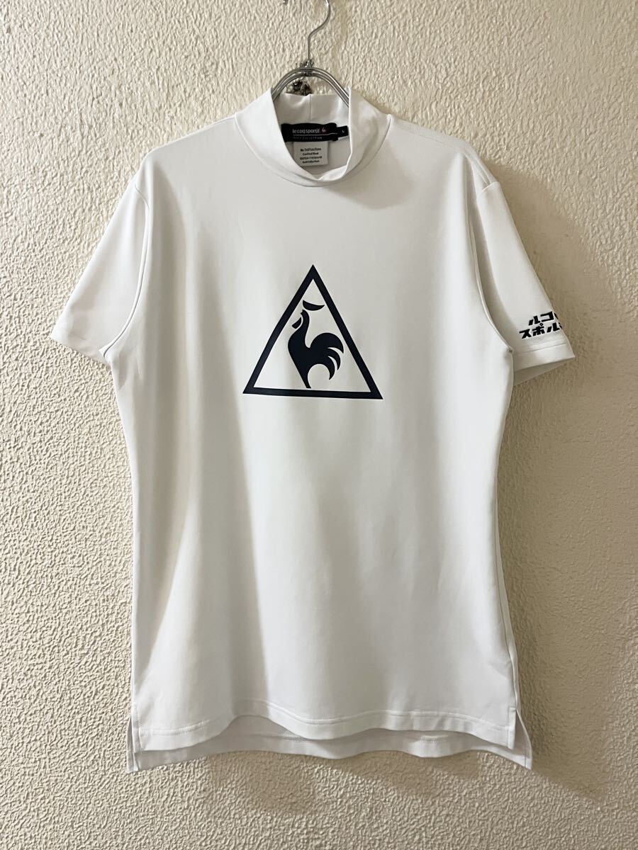 ルコック lecoq カタカナ フォント モックネック ドライジャージ Tシャツ拍卖