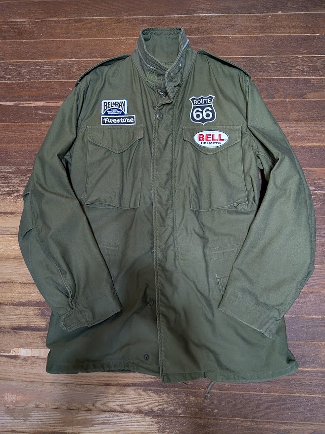 ★超美品60sU.S.ARMYM-65ジャケット2ndアルミジップoasisリアム着用/フィッシュテールM43HBTOG-107ファティーグマッコイズ901ウエアハウス拍卖