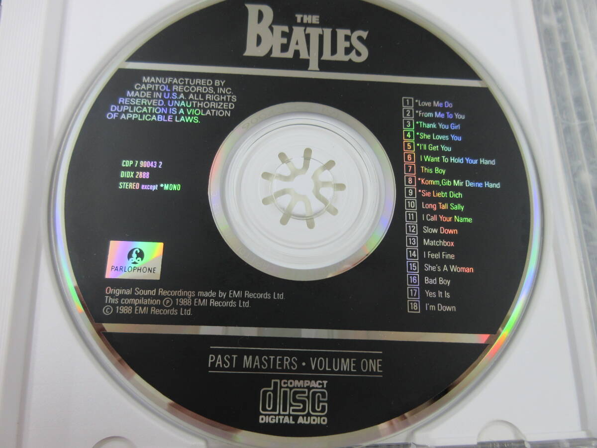 MASTERED BY NIMBUS Beatles Past Masters Volumes One CD ビートルズ ニンバス CDP7 90043 2 1988年 拍卖