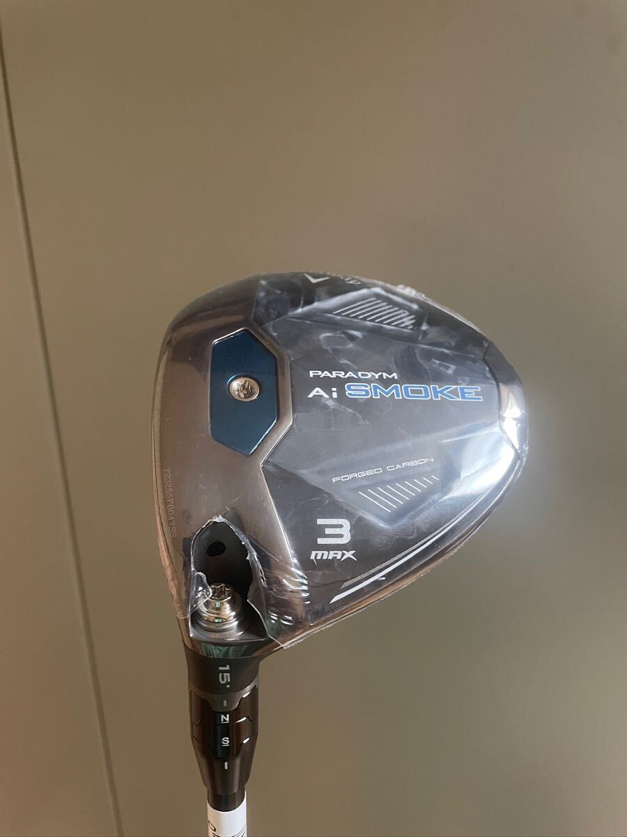 左 キャロウェイ パラダイム Ai SMOKE MAX 3W SR フェアウェイ拍卖