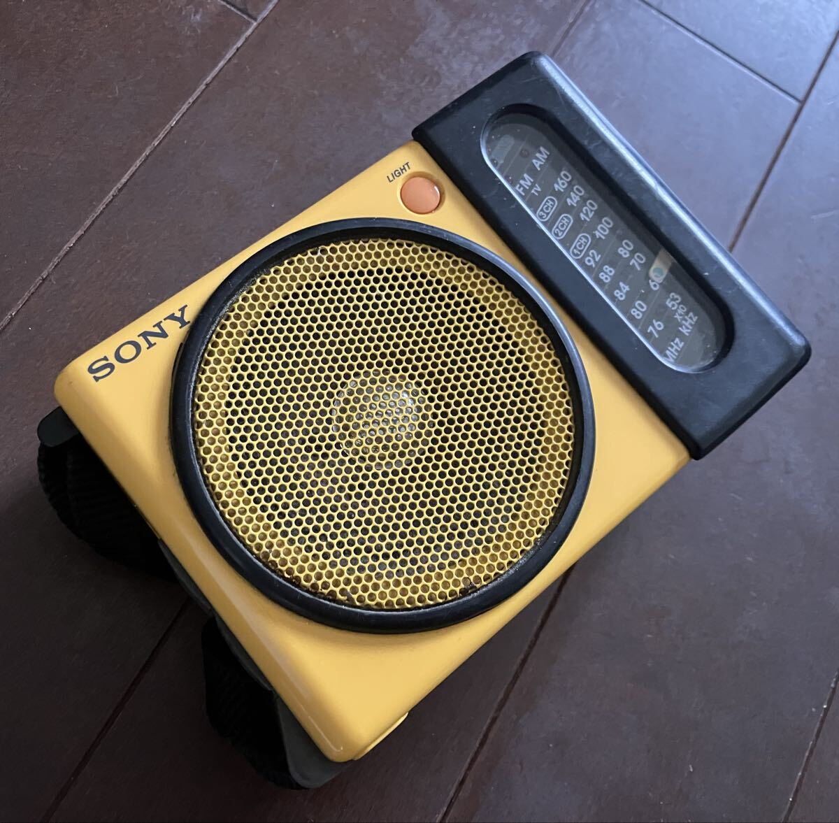 昭和レトロ品 1985年 SONY 防水ラジオ ICF-S75 ジャンク品 送料無料拍卖