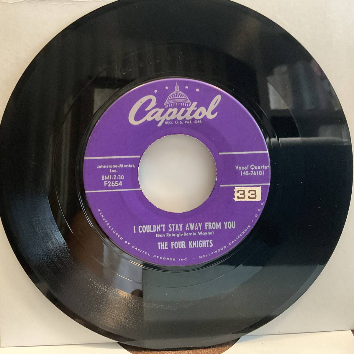 【EP 7インチ】The Four Knights 50s60s70s80s 視聴 R&R R&B Rockabilly Doo-wop British Invasion Jazz Blues Country Soul pop拍卖