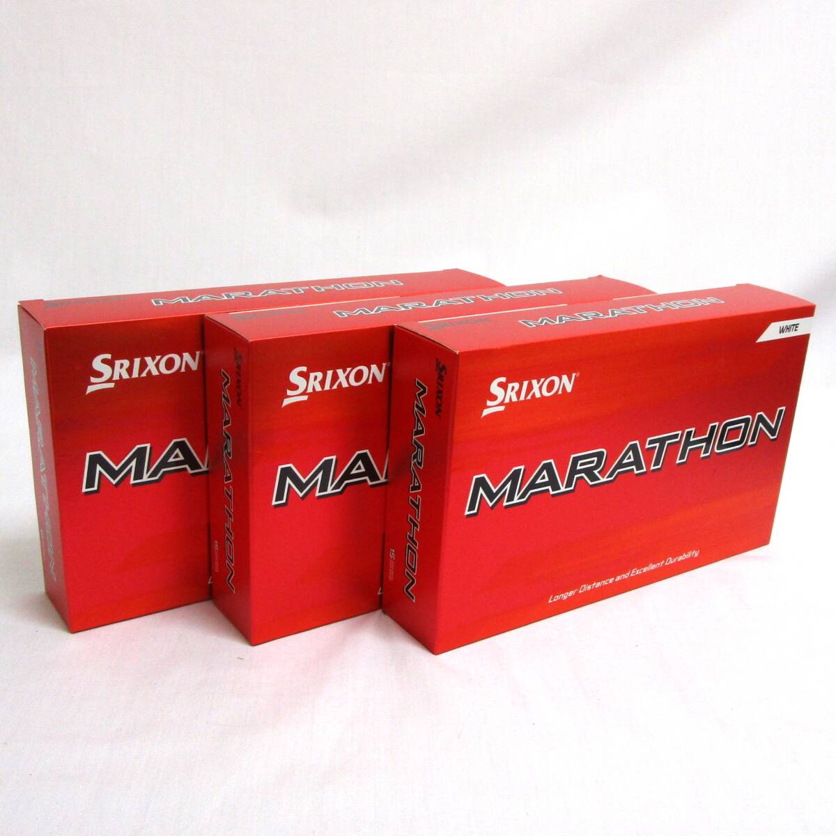 SRIXON MARATHON 3箱 45球 コスパ最強! ロングディスタンスと耐久性バツグン 2024年 スリクソン マラソン ゴルフボール コンペ景品に!拍卖