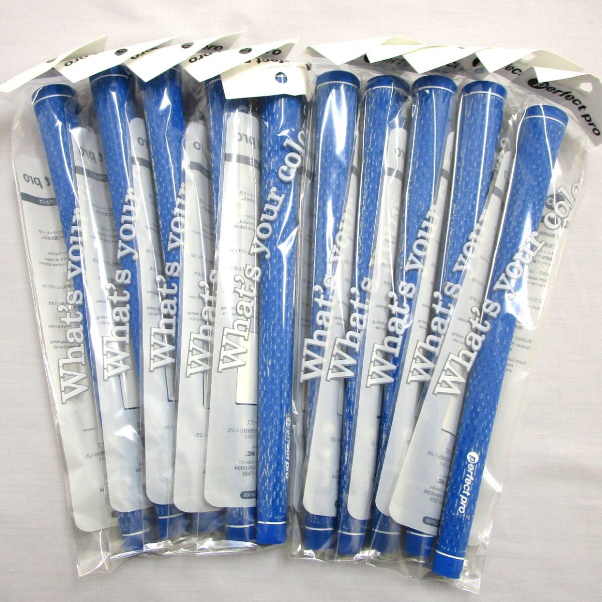 パーフェクトプロ X LINE CORD 60R スカイブルー 10本 バックラインなし perfect pro X ライン コード XLC-60-SB ウッド・アイアン用拍卖