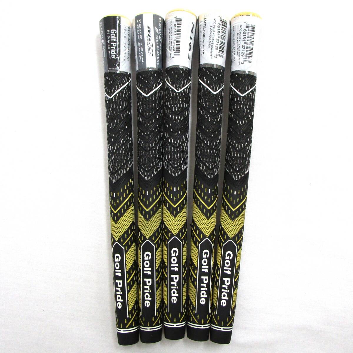 ★Golf Pride M4TS ブラック/ゴールド 5本組 M60R ゴルフプライド MCC TEAMS PLUS4 マルチコンパウンド チームス スタンダード プラス 4拍卖