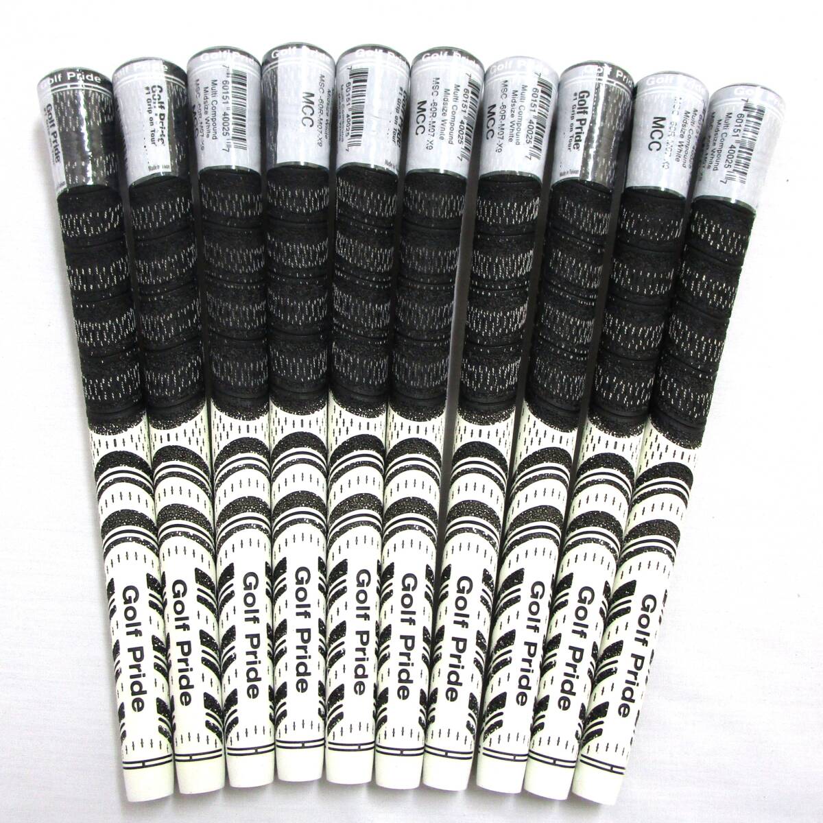 Golf Pride MSC MCCミッド ホワイト 10本組 M60R US限定 ゴルフプライド マルチコンパウンド ミッドサイズ バックラインなし拍卖