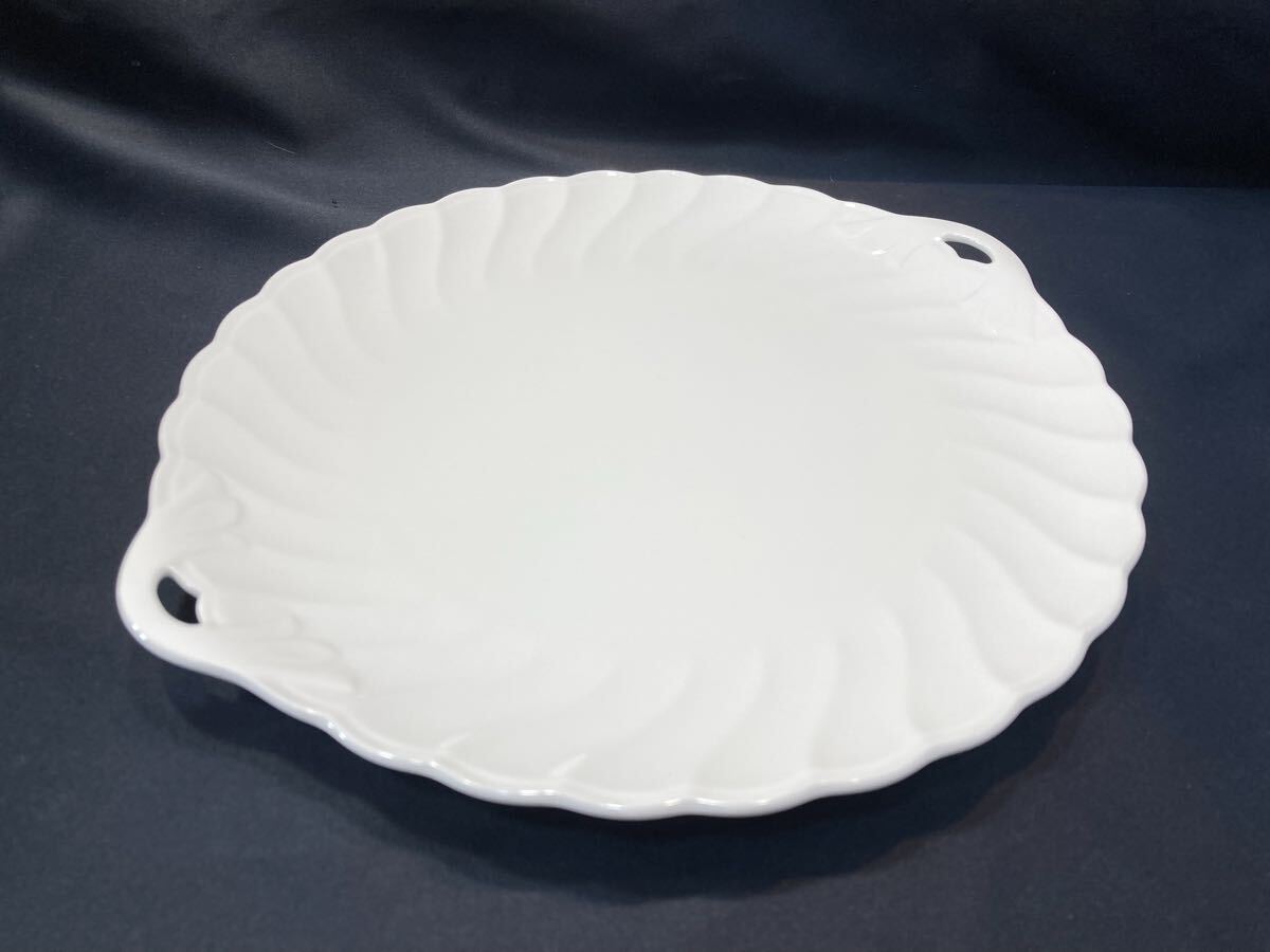 ☆未使用 ノリタケ スタジオコレクション 25cm 無地 プレート 大皿 共箱 Noritake studio colection拍卖