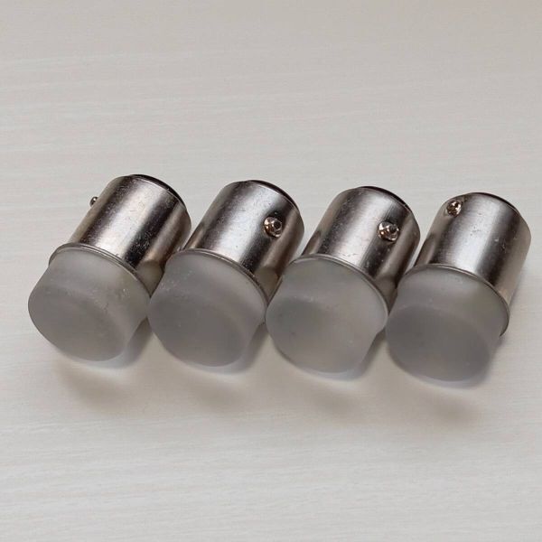 ハコスカ テールランプ ブレーキランプ LED ダブル球 ホワイト 4個セット 旧車拍卖