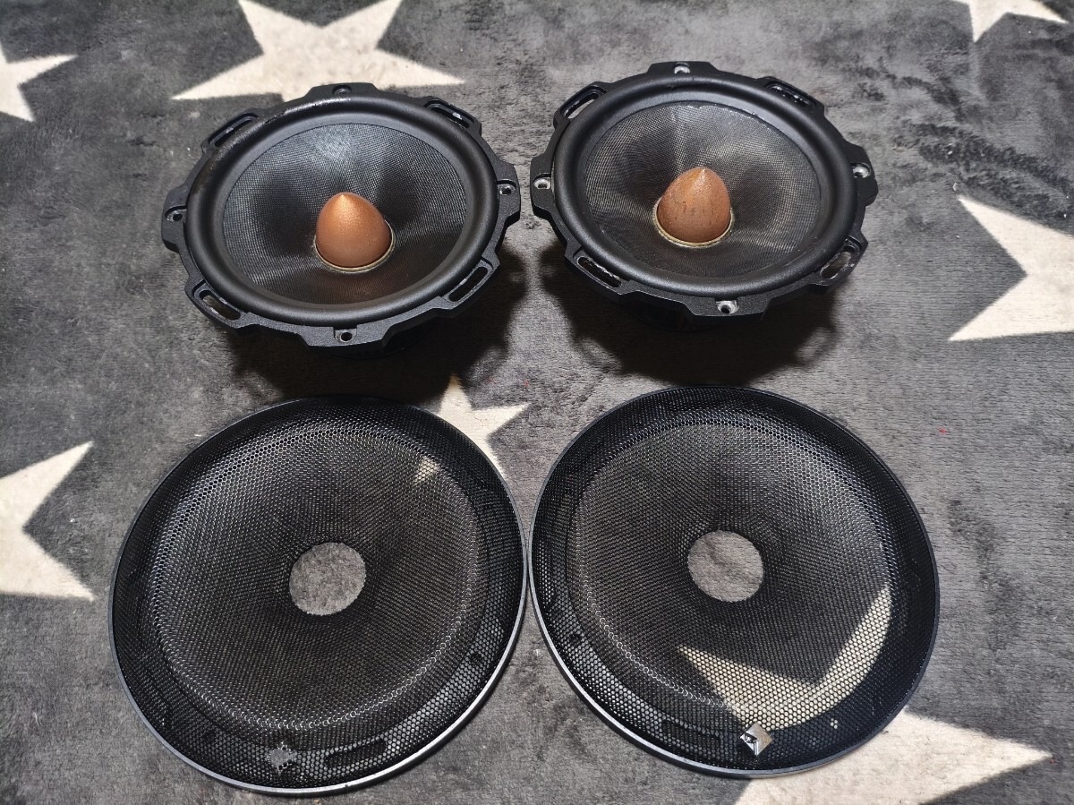 Rockford Fosgate POWER T5652-S ロックフォード 最上位グレード ミッドウーファーのみ グリル付き ジャンク扱いにて!拍卖