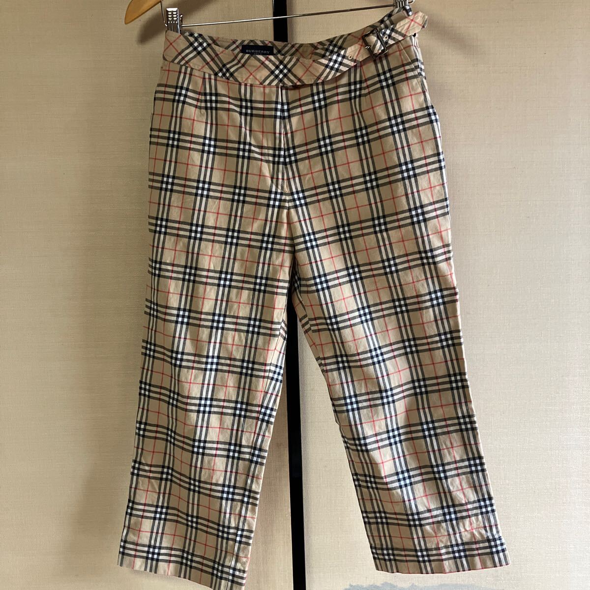 BURBERRY ギンガムチェック チェック柄 パンツ サイズ11 拍卖