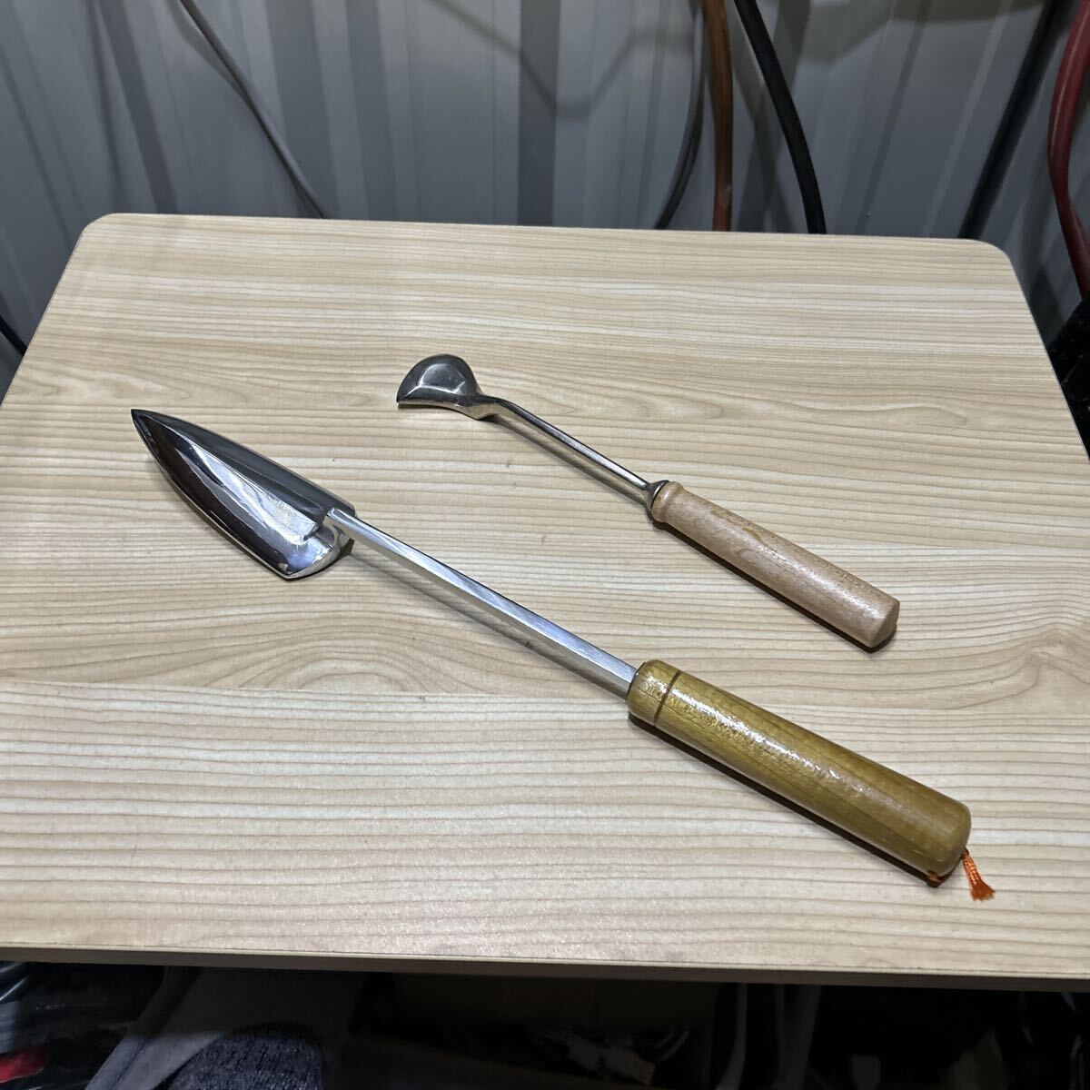 和裁用コテ 2丁入り 長さ約36㎝ 25cm 2拍卖
