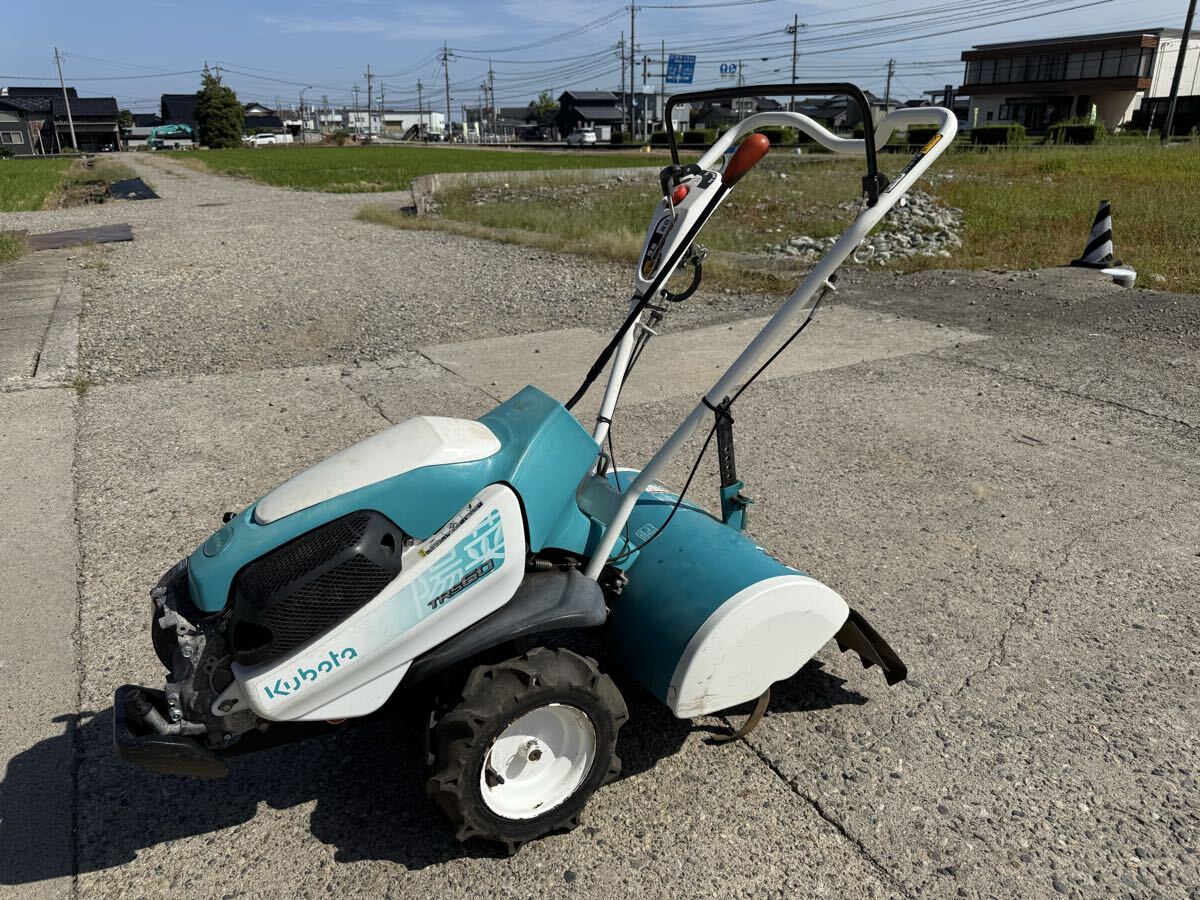 ★富山県★ クボタ 管理機 TRS60 陽菜 家庭菜園 耕うん機 最大出力6.2PS 動作良好拍卖