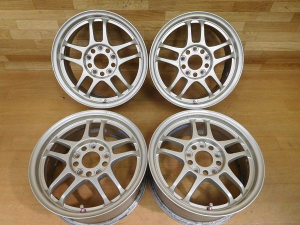 15-746◆鍛造!!★スプリントハート CP-035★15in6.5J+45★EKシビック,インテグラ,スイフトスポーツ◆CE28TE37レーシングハート拍卖