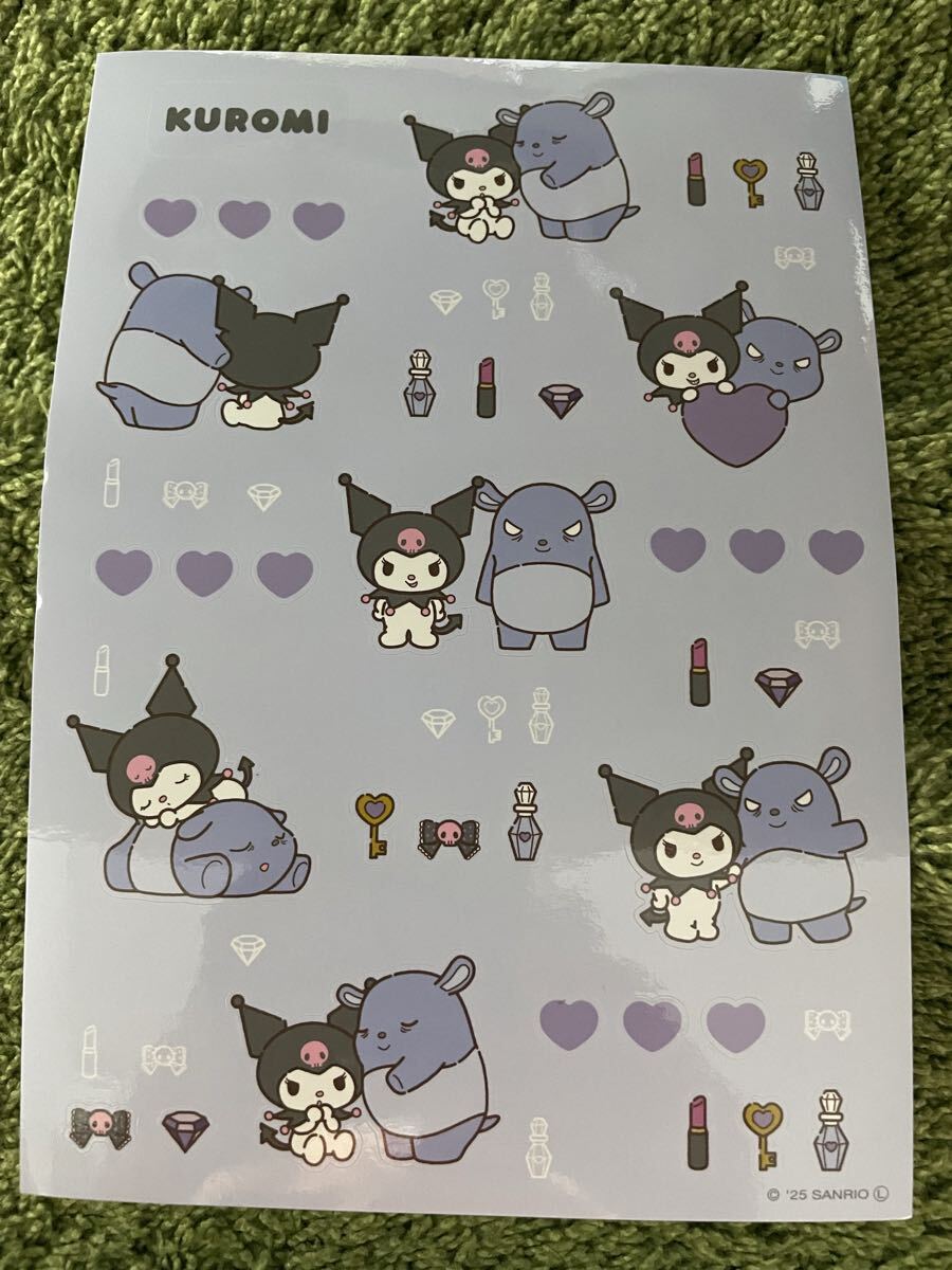送料無料☆クロミ  シール サンリオ ステッカー サンリオキャラクターズ拍卖