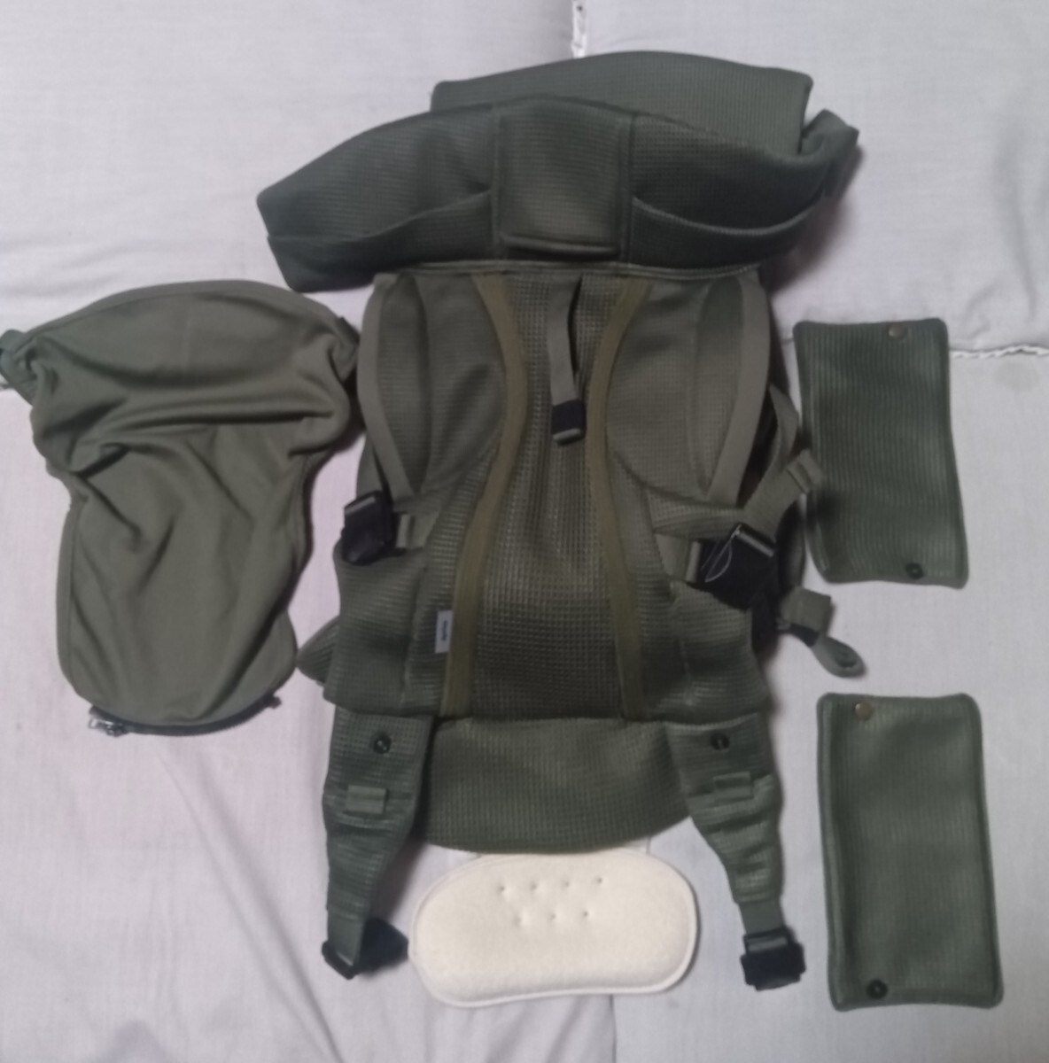 Aprica アップリカ 抱っこ紐 ラクリス Laclis だっこひも おんぶ紐 ライトカーキ 2205681拍卖