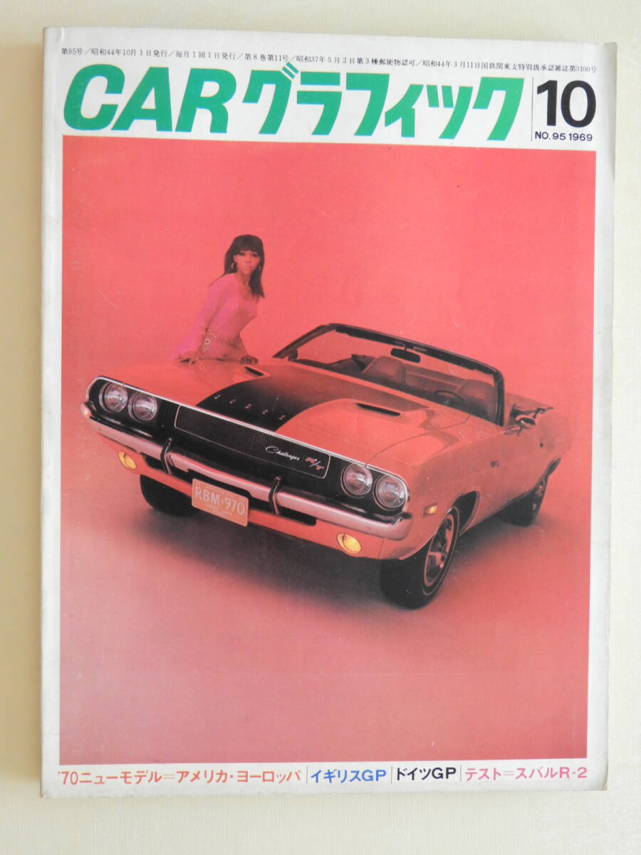 ★CARグラフィック95 1970年アメリカ車 トヨタ2000GT スカイライン1800 全日本富士1000km 鈴鹿12時間 ニュー・トヨタ7 アンフィキャット拍卖