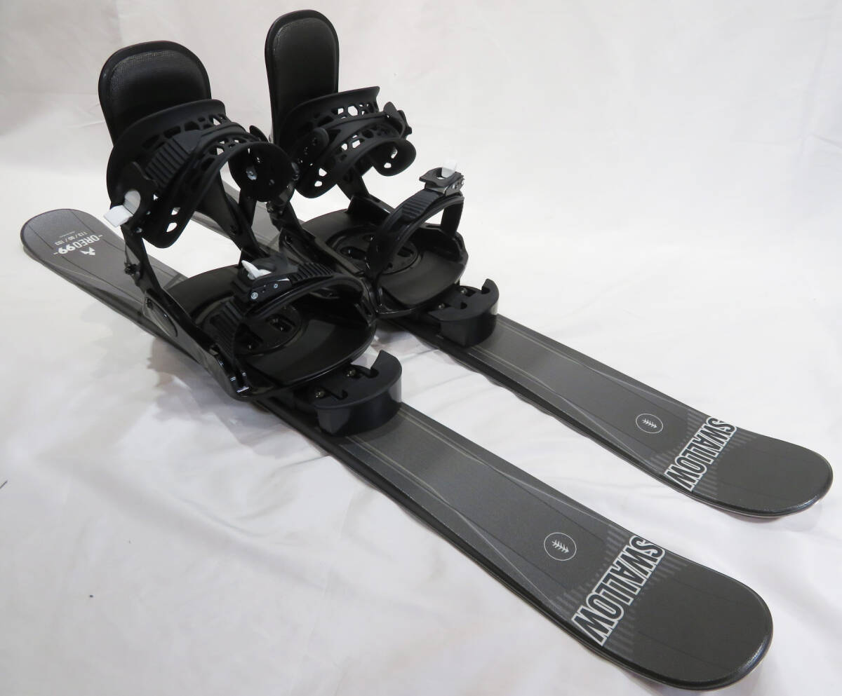 M1186 新品訳あり SWALLOW/OREO ボードブーツファン+プレート+ビンディング 3点セット OREO/ZUMA/PLATE 99cm/(M-L)拍卖