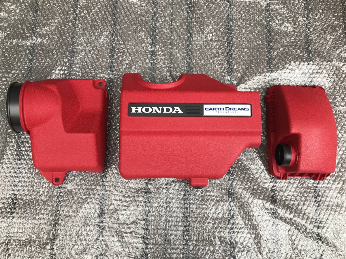 ■■■特注 プロの仕上がり S660 3点セット 赤黒結晶塗装 JW5 ヘッドカバー エンジンカバー エアクリナー 下取り無し拍卖