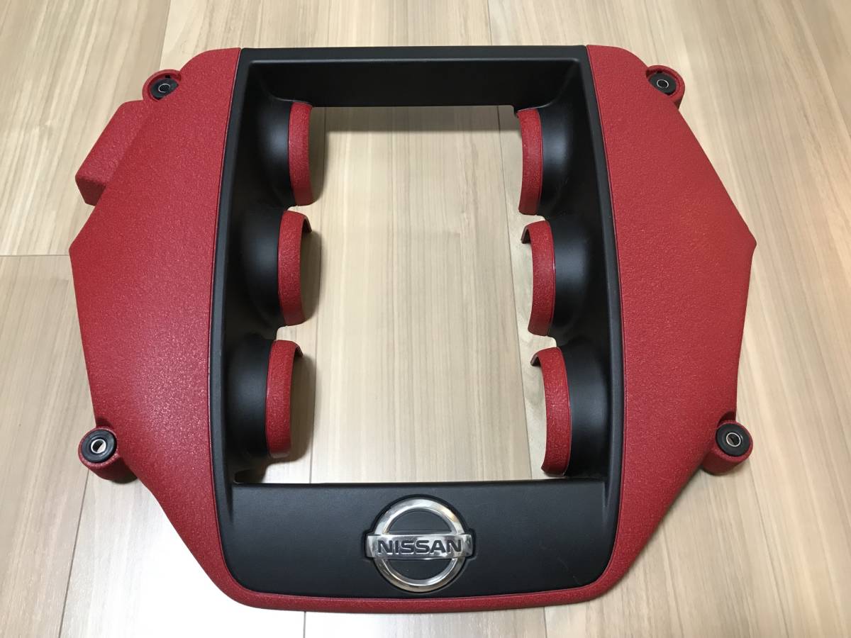 ■■■塗装作業出品 特注 プロ仕上げ GT-R R35 VR38DETT ニスモ逆仕様 V6 赤結晶塗装 ヘッドカバー カムカバー タペットカバー拍卖