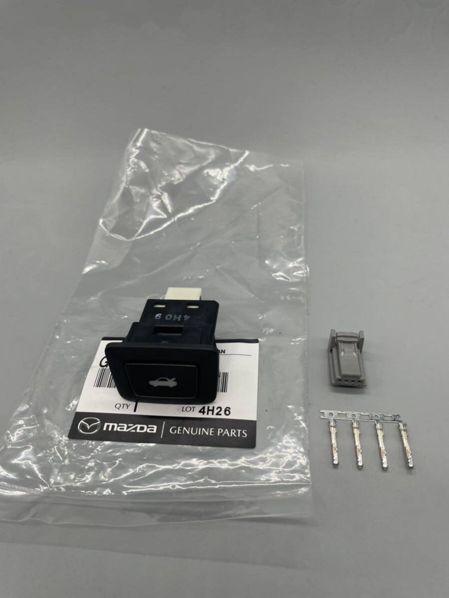 ■■■在庫有すぐ発送 取付説明書付 ロードスター トランクオープナースイッチ ND5RC NDERC ND5RE 新品純正部品 車両用コネクター付き拍卖