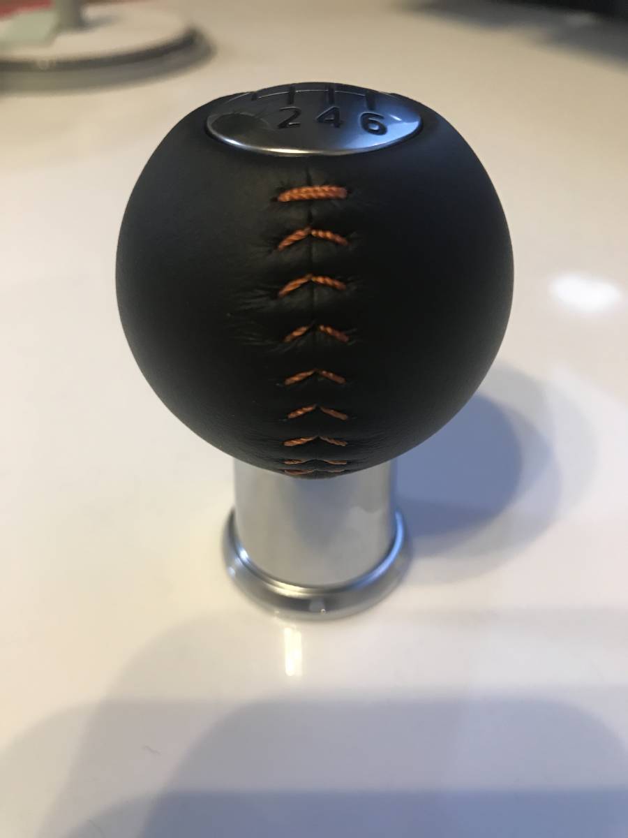 ■■■④在庫有すぐ発送 30周年記念特別限定車 オレンジステッチ ND ヘビーウエイトシフトノブ ロードスター ND5RC RF NDERC マツダ純正拍卖