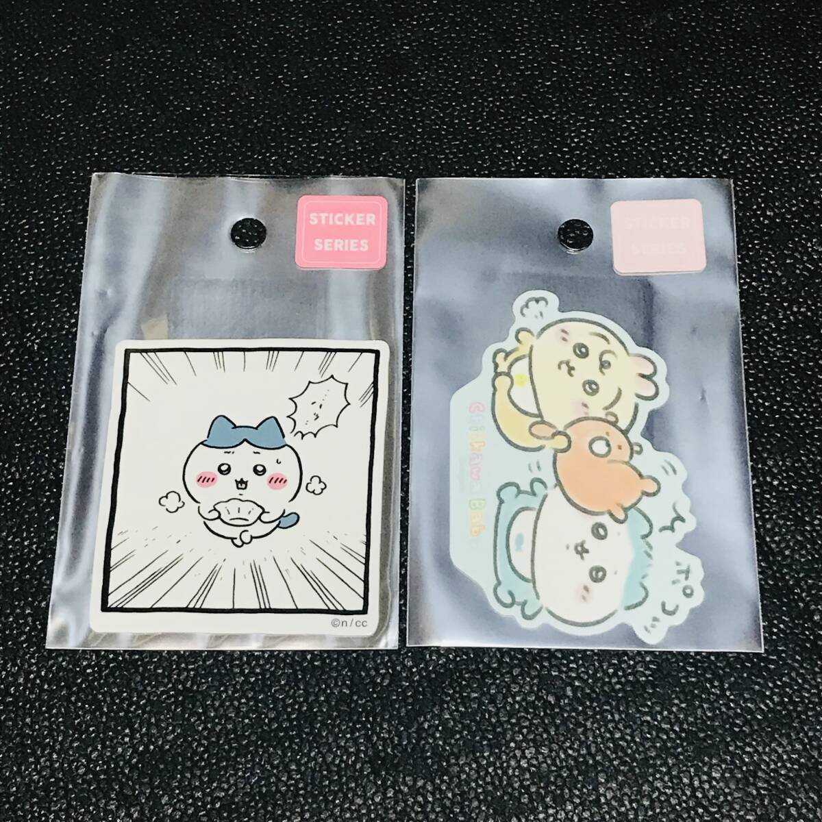 ハチワレ うさぎ ちいかわ baby ベビー スマホに貼れるサイズのステッカー シール ちいかわらんど ナガノ マーケット くじ ガチャ拍卖
