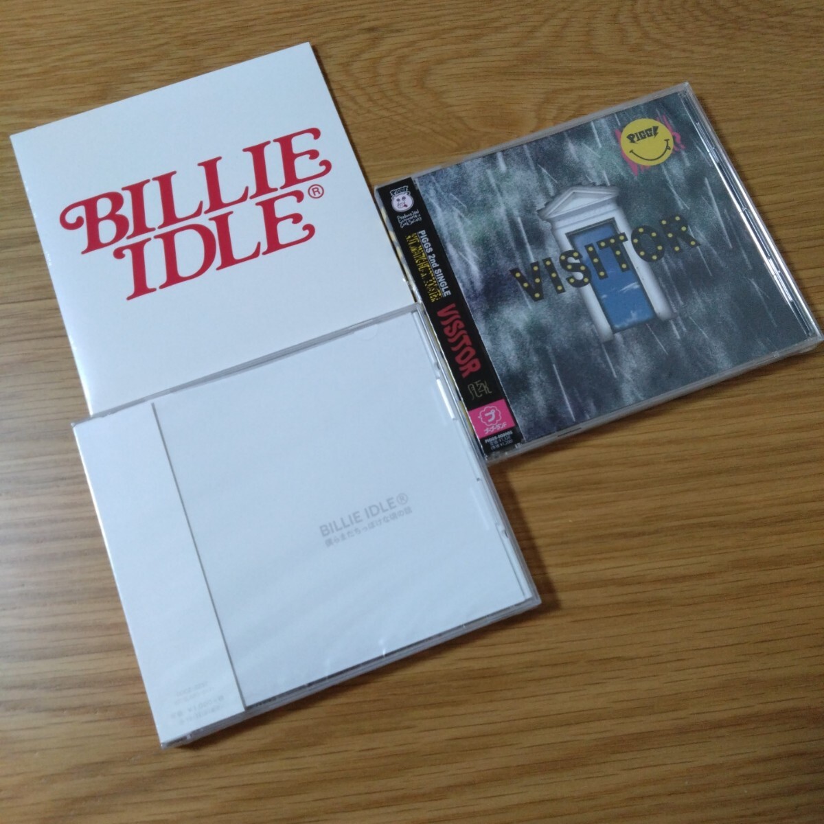 BILLIE IDLE「僕らまだちっぽけな頃の話」「LAST ORGY」 PIGGS「VISITOR」3枚セット拍卖
