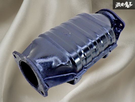 【実働外し・崩れなし】日産純正 S14 シルビア 後期 メタル キャタライザー X4刻印 触媒 R33 R34 RB26DETT シルビア 180SX 棚12C拍卖