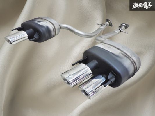 ★良品★ LEXUS レクサス 純正 USE30 IS500 Fスポーツ ノーマル マフラー リアピース 左右セット デュアル 左右 4本出し 23806 13833棚1D拍卖