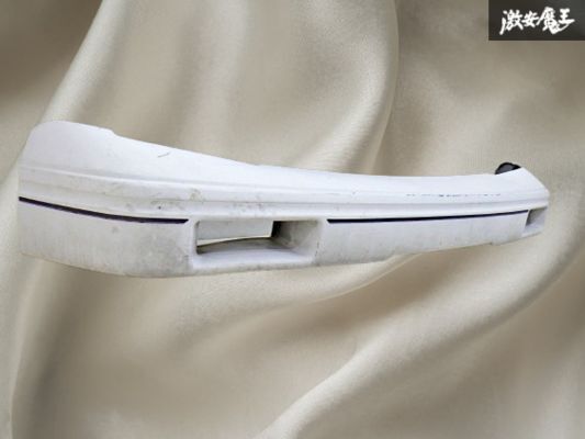 【希少!】トヨタ純正 AW11 MR2 MR-2 4A-GZE 後期 フロントバンパー 白系 即納 棚31F3拍卖