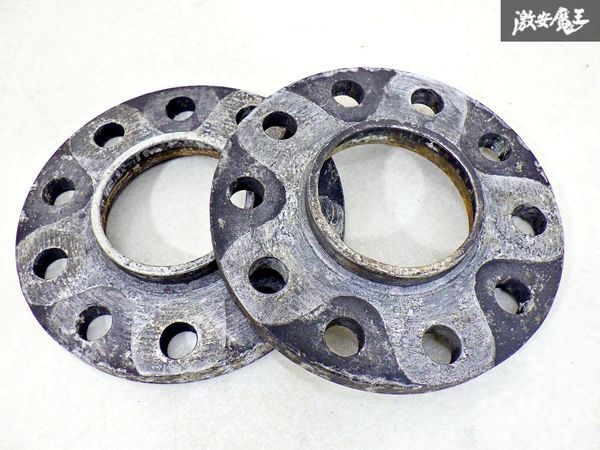 【希少】 H&R アルミ ホイール スペーサー 2475725 2枚 セット M14 PCD120 ハブ径Φ72.6 厚み12mm 直径150mm BMW M3外し 棚15R1拍卖