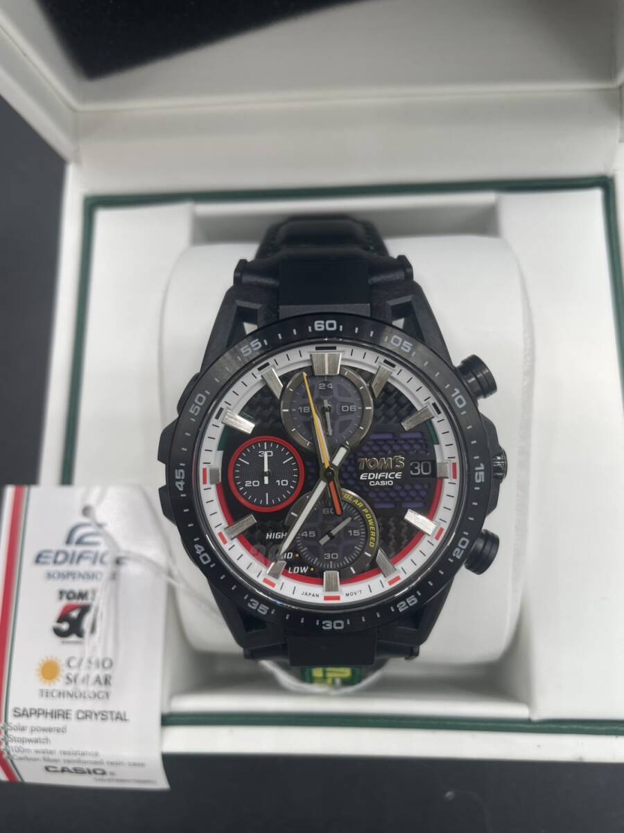 EDIFICE 腕時計 エディフィス SOSPENSIONE CASIO トムス 設立50周年記念コラボレーションモデル拍卖